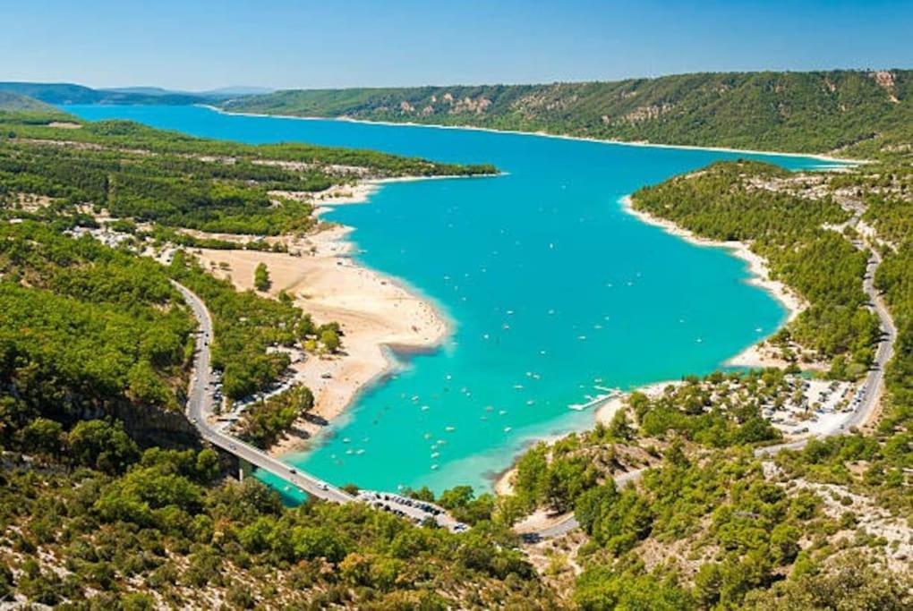 Villa Piscine - Gorges Du Verdon, Lac De Sainte-Croix Régusse Zewnętrze zdjęcie